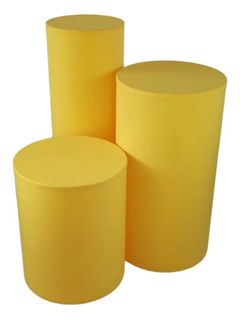 3 zuilen, Geel