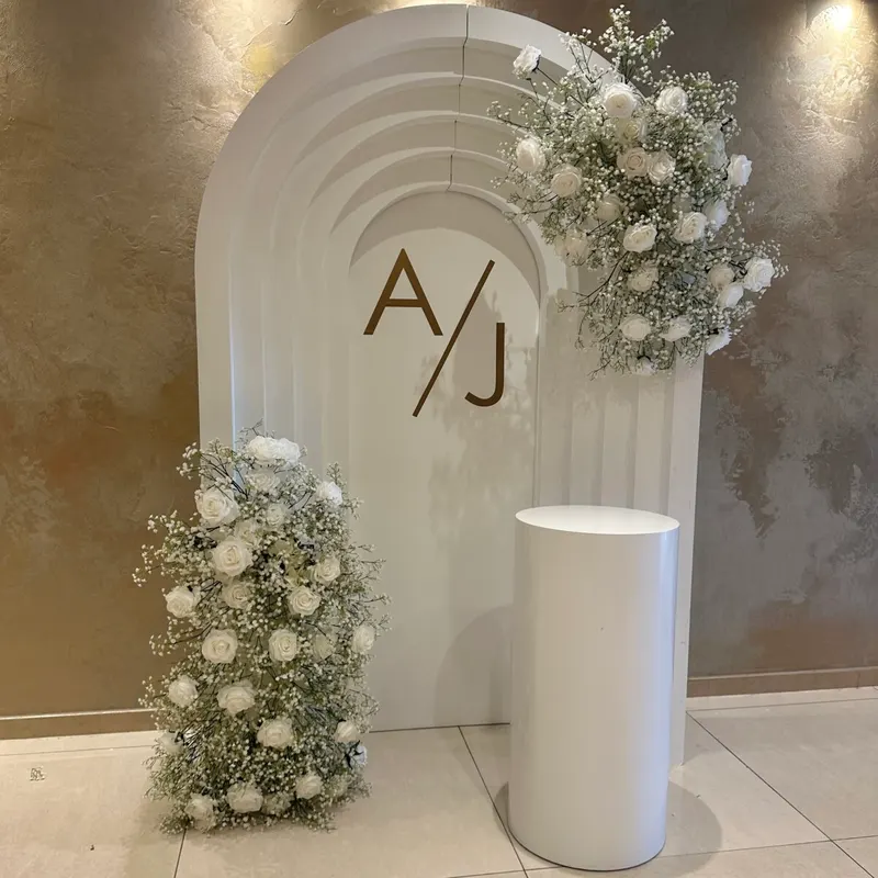 5 steps flower white