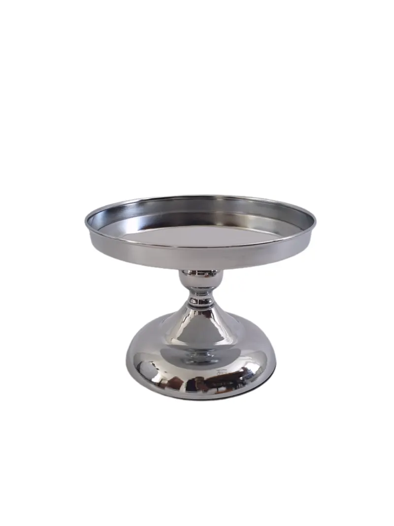 Cake plateau zilver Ø 20 cm