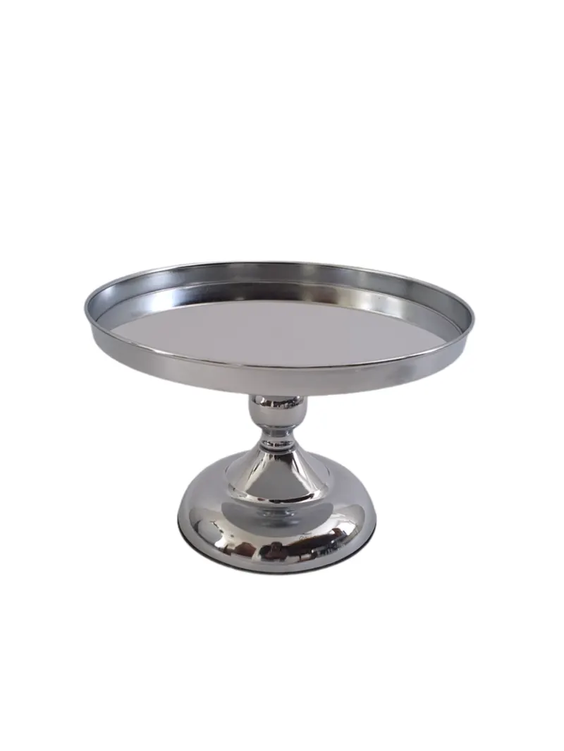 Cake plateau zilver Ø 25 cm