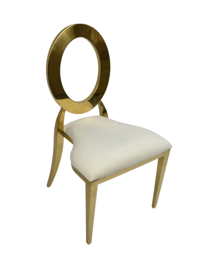 Dior stoel wit, open rug