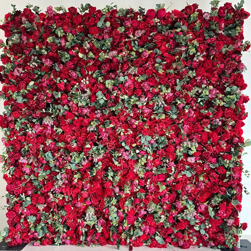 Flowerwall Red