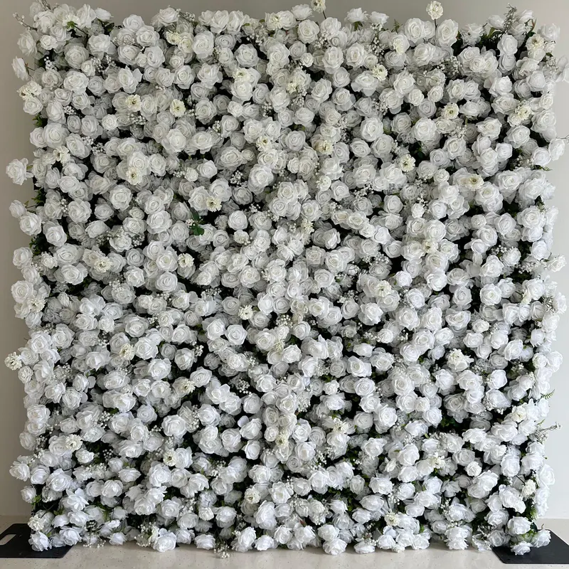 Flowerwall Snow White