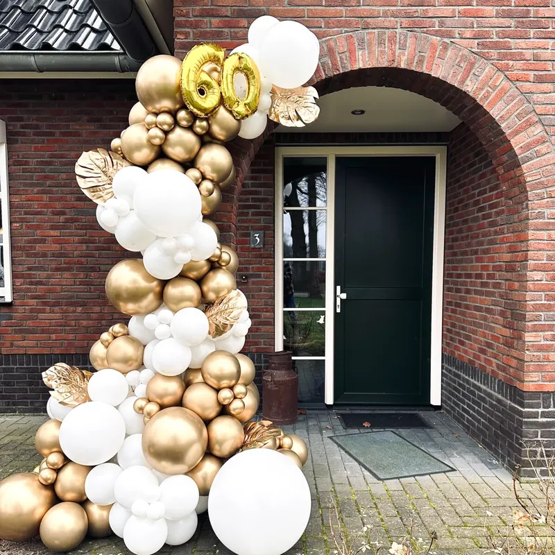 Organische boog 3,5 meter lang